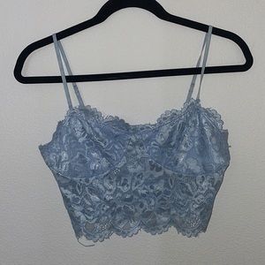 Light Blue Crop Top (M)